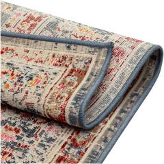 House nukkamatto Rainbow Orient 80x150 cm, punainen - 3