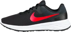 Nike miesten juoksujalkine Revolution 6 DC3728-005 - BLACK/RED - 1