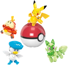 Mega Pokémon -Paldea rakennussetti neljä hahmoa ja Poké-pallo - 2