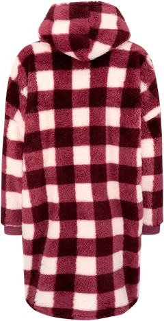 TEX naisten fleecehuppari oversize I973884 - burgundi - 3