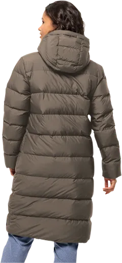 Jack Wolfskin naisten frozen palace coat 1204133 - cold coffee - 3