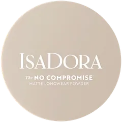 Isadora The No Compromise Mattapuuteri Cool Ivory 7 g - Neutral Beige - 2