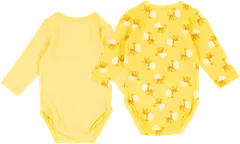 Ciraf vauvojen body Kirahvi 2-pack - Yellow - 2