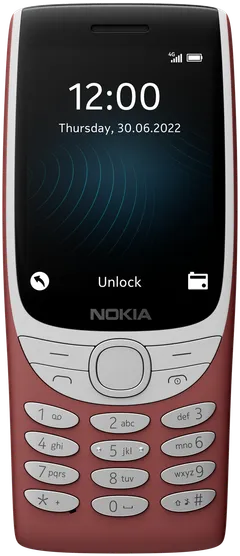 Nokia 8210 4G punainen peruspuhelin - 1