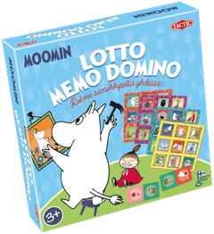 Tactic peli Muumi 3in1 Lotto Memo Domino - 1