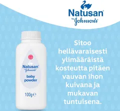 Natusan by Johnson's Baby Powder talkki 100g - 2