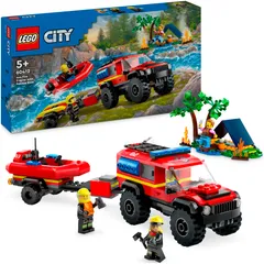 LEGO City Fire 60412 Nelivetopaloauto ja pelastusvene - 1