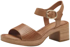 Jana naisten leveälestinen sandaali 28374 - Tan - 1