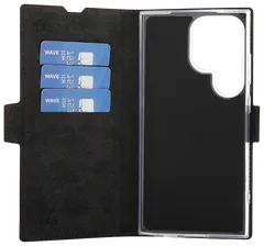 Wave Book Case, Samsung Galaxy S24 Ultra, Smoky Sangria - 3