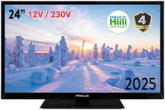 Finlux 24" HD Ready LED TV 12V sekä 230V käyttöjännitteellä 24M6.2ECI-12 - 1