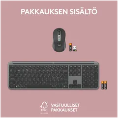 LOGITECH Signature Slim Combo MK950 - Graphite - 3