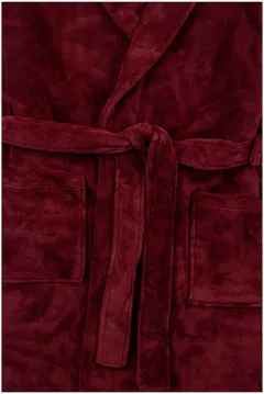 House miesten kylpytakki 192H382494 - DARK WINE RED - 3