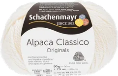 Schachenmayr neulelanka Alpaca Classico 50g valkoinen - 1