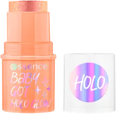 essence BABY GOT HOLO GLOW highlighter stick 10 Holy Apricotly 5 g - 1