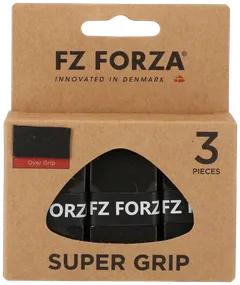 FZ Forza Super Grip 3kpl (overgrip, musta) - 1