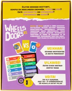 Peliko seurapeli Wheels vs Doors - 3