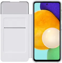 Samsung Suojakuori S View Wallet  A52 valkoinen - 3