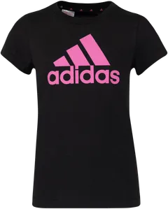 adidas nuorten t-paita IC6122 - black/pink - 1