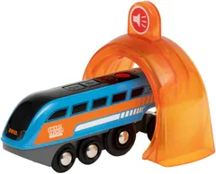 BRIO Smart Tech Äänittävä juna ja tunnelit - 1