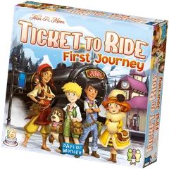 Ticket to Ride First Journey lautapeli - 1