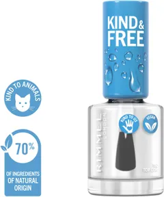 Rimmel Kind & Free Clean Nail Polish 8ml, 150 Oxygen Wave kynsilakka - 3