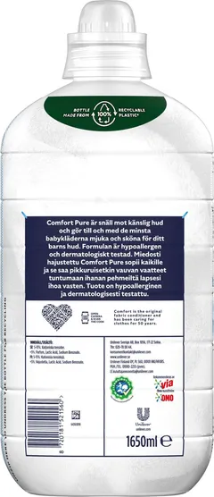 Comfort  Pure huuhteluaine hypoallergeeninen 1,65 L - 2