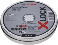 Katkaisulaikka X-Lock Standard for Inox 125x1,0mm 10kpl - 2