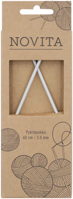 Novita Pyöröpuikko 60 cm - 3mm - 1