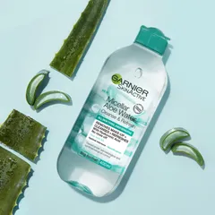 Garnier SkinActive Micellar Aloe Water Cleanse & Refresh puhdistusvesi 400ml - 3