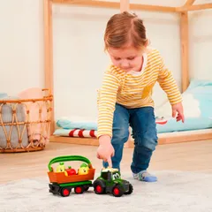 Dickie Toys ABC Freddy traktori ja hedelmät peräkärryssä, 30 cm - 7