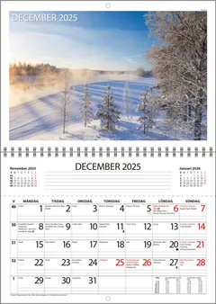 Väggkalender Mappkalendern - 2