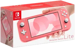 Nintendo Switch käsikonsoli Lite Coral - 1