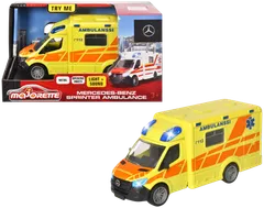 Majorette Grand Series Mercedes-Benz Sprinter, suomalainen ambulanssi, valo- ja äänitoiminto, 15 cm - 1