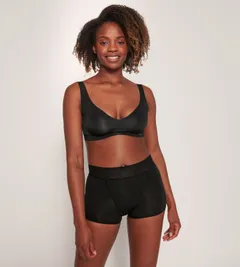 Sloggi naisten short-malliset kuukautishousut medium - BLACK - 6