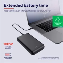 Trust Varavirtalähde Laro 100w USB-C - 10