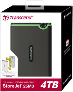 Transcend Ulkoinen kolhusuojattu 4TB USB kovalevy - 3