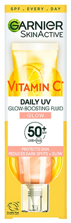 Garnier SkinActive Vitamin C UV Daily Fluid SK50+ Sheer Tint päivävoide väsyneelle iholle 40ml - 2