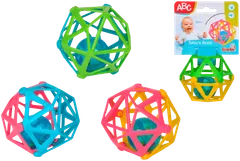 ABC Pehmokuutio, jossa helistinpallo, lajitelma, 4 erilaista. Pakkaus sisältää yhden tuotteen. - 2