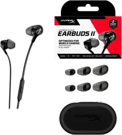 HyperX nappikuulokkeet Cloud earbuds II musta - 6