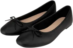 TEX naisten ballerinat I965516 - BLACK 1 - 1