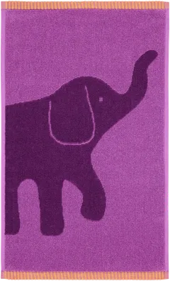 Finlayson Käsipyyhe Elefantti Vapaa 30x50cm violetti/oranssi - 1