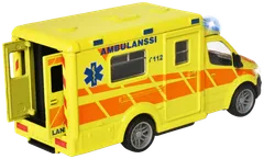 Majorette Grand Series Mercedes-Benz Sprinter, suomalainen ambulanssi, valo- ja äänitoiminto, 15 cm - 3