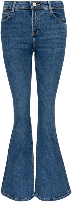 TEX naisten bootcut -farkut I942279 - Navy - 1