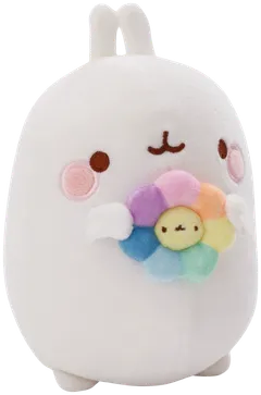 Molang-pehmolelu 16 cm kukka - 1