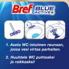 Bref 50g Blue Active Flower WC-raikastin - 4