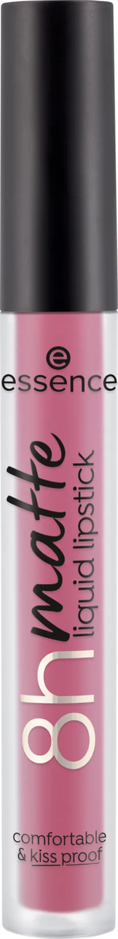 essence 8h matte liquid lipstick nestemäinen mattahuulipuna 2,5 ml - Pink Blush - 2