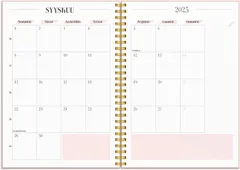 Burde Vuosikalenteri 2025 Life Planner Pink - 4