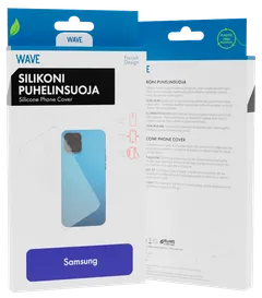 Wave Silikonisuoja, Samsung Galaxy A53 5G, Kirkas - 1
