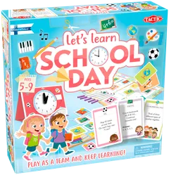 Tactic lautapeli Let's learn School Day EN - 1