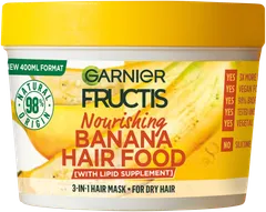 Garnier Fructis Hair Food Banana hiusnaamio kuiville hiuksille 400 ml - 3